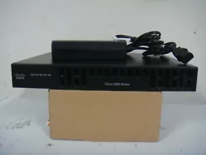 Red conmutadora Cisco ISR4221/K9 V02 con 8 puertos NIM-ES2-8 L2 Ge - Imagen 1 de 10