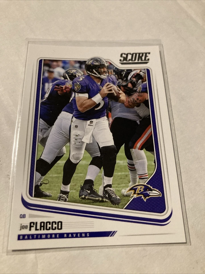 2018 Score Football #23 Joe Flacco Ravens - Image 1 of 1