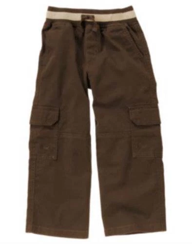 Pantalones cargo Gymboree nuevos con etiquetas Pirate Adventure marrón talla 3 Foto 1 de 1