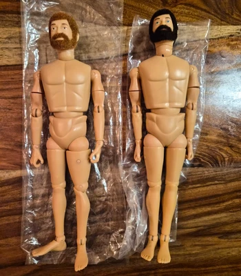 x2 Cotswold GI Joe Nude 12" Elite Brigade Figures w/Flocked Hair EUC - Image 1 of 2
