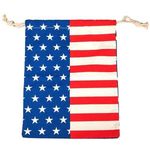 Play Platoon Cornhole Bag Holder, American Flag - Picture 1 of 6