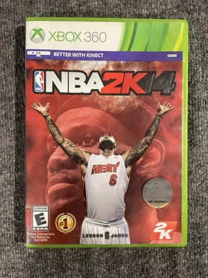 NBA 2K14 Microsoft Xbox 360 Video Game Basketball Better With Kinect Complete - Image 1 of 4