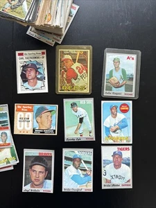 150 Vintage Topps Baseball Card Lot 1968, 1969, 1970, 1971 - Picture 1 of 8