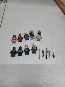 Lego Minifigura Lote 9 Figuras Mixtas - Imagen 1 de 9