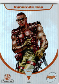2025 Sega Dreamcast Trading Card Limited Run Games Foil Dynamite Cop #080