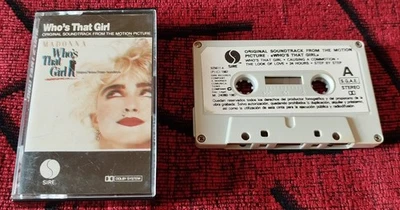 MADONNA **Who's That Girl (Original Motion Picture Soundtrack)** SPAIN CASSETTE - Image 1 of 3