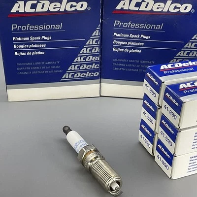 Двойная платиновая свеча зажигания для GMC Canyon Ford Escape Mazda 3 Saab ACDelco 6 шт. - Изображение 1 из 4
