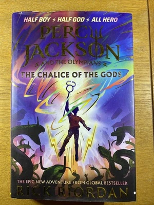 Percy Jackson and the Olympians: The Chalice of the Gods by Riordan, Rick (Hardc - Image 1 of 3