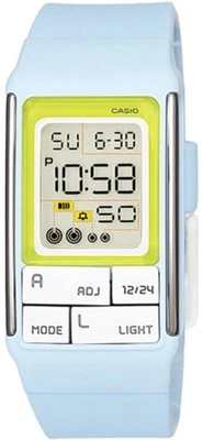 Casio LDF51-2AD Women's Poptone Light Baby Blue Digital Watch LDF51-2A - Image 1 of 4