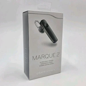 New Sealed Plantronics Marque 2 M165 Wireless Bluetooth Headset Mobile Earpiece - Picture 1 of 10