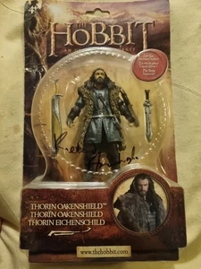 The Hobbit Action Figure Thorin Oakenshield Hand Signed By richard armitage - Picture 1 of 19