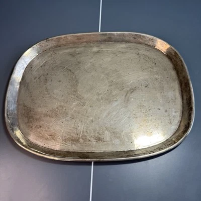 William SPRATLING TAXCO MEXICO Handwrought Sterling Silver Tray Heavy 1558 Grams - Image 1 of 4