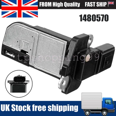 1480570 MASS AIR FLOW METER MAF SENSOR FOR FORD FOCUS MK2 MK3 KUGA C-MAX CONNECT - Image 1 of 4