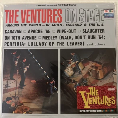 On Stage by The Ventures 180g Limited Edition Colored Vinyl Sealed - Image 1 of 2