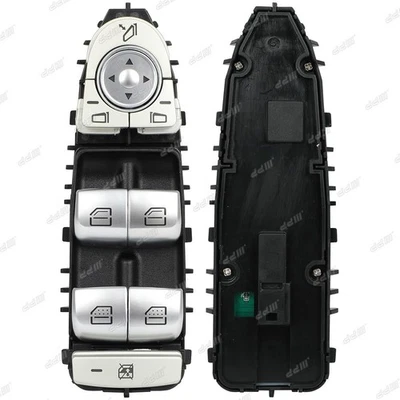 Power Master Window Door Switch For Mercedes Benz E-Class W213 (Black Color) - Imagem 1 de 4