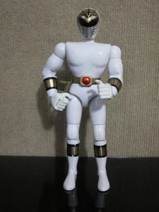 Vintage Power Rangers 8 Inch White Ranger Figur Bandai 1993 Tommy Mighty Morph - Bild 1 von 20