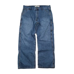 Vintage Levis Jeans Mens 36 (38x30) Carpenter Loose Straight Baggy Wide Leg Y2K - Picture 1 of 17