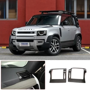 Stainless Side Air Outlet Vent Frame Cover For 20-22 Land Rover Defender 90 110 - Picture 1 of 12