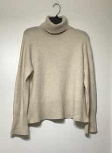 J Crew Pullover Damen klein Alpaka Mischung Rollkragenpullover kuschelig Wolle - Bild 1 von 11
