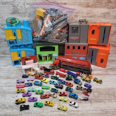 2020's Micro Machines Transforming Play Sets Lot with Vehicles  - Image 1 of 4