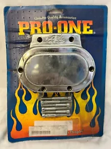 Pro-One Chrome Trans Side Cover for Harley Big Twin Evo 5-Speed 87-99 Softail - Picture 1 of 2