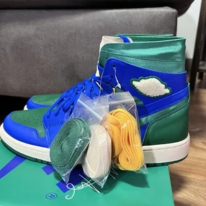 Air Jordan 1 High Zoom CMFT SP Aleali May Califia DJ1199-400 donna taglia 10,5 - Foto 1 di 8