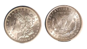 1884-O Morgan Silver Dollar - Unc - Picture 1 of 1