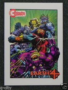 EARTH 4 Promo Card #1 _ from 1993 PRELUDE DEATHWATCH 2000 _ LOW MAILING COST - Picture 1 of 2