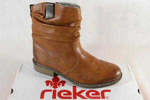 Rieker Stiefel Stiefelette Stiefeletten Boots Winterstiefel braun Z4180 - Bild 1 von 8