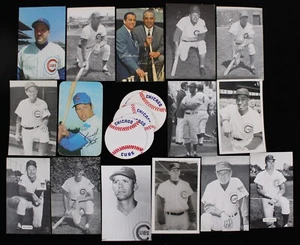 1960's-70's Chicago Cubs Postcard & Decal Collection (Lot of 22) - Bild 1 von 1