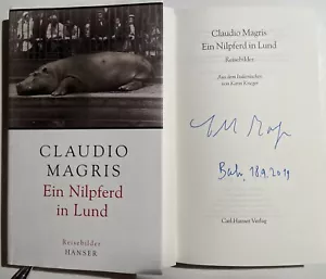 Claudio Magris signiert Buch Original Unterschrift Signatur Autogramm signed - Bild 1 von 1