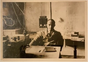 FERMI PREMIO NOBEL FISICA FOTO ROMA ELEMENTO 93 PHOTO NEW YORK TIMES BERLIN 1934 - Picture 1 of 3