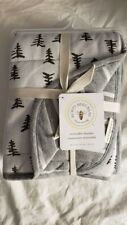 Burt's Bees Baby - Reversible Blanket Nursery One Size Pine Forest
