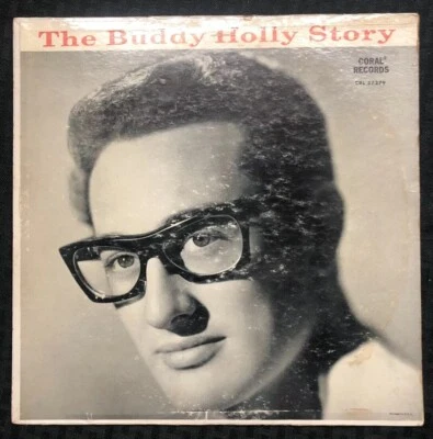 BUDDY HOLLY The Buddy Holly Story 1959 LP Maroon 1st CRL 57279 MONO - EX+ Foto 1 de 4