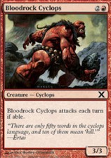 4x Bloodrock Cyclops MTG 10th Edition NM Magic Regular