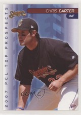 2007 MultiAd Sports Pacific Coast League Top Prospects Chris Carter #36