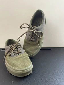 VANS ERA Military Mono WINTER MOSS Green Suede MEN 4.0 WOMEN 5.5 US - Picture 1 of 12