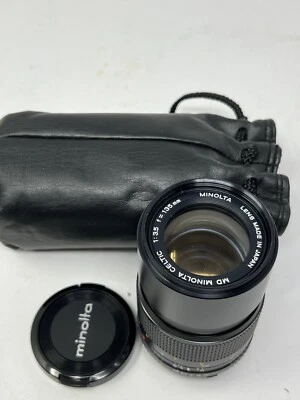 Lente Minolta MD Tele Rokkor-X 135 mm 1:3,5 para Minolta Foto 1 de 4