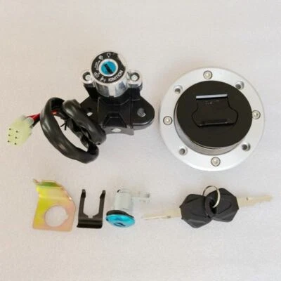 Interruptor de encendido tapa de gas juego de llaves de bloqueo de asiento para Suzuki Vstrom DL650 DL1000 02-12 Foto 1 de 4