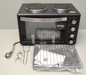 TZS First Austria 2in1 Minibackofen mit Kochplatte 30L Umluft Pizzaofen 3200W - Bild 1 von 5