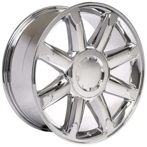 OE REPLICA WHEELS CV85 Rim 20X8.5 6X139.7 Offset 31 Chrome (Quantity of 1) - Picture 1 of 2