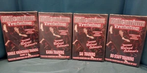 Roland Osborne's Millennium Training Bo Staff, Kama, SAI, Knunchaku DVD Set - Picture 1 of 10
