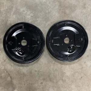 Porsche 356 Pre-A Front Backing Plate Pair DRUM BRAKE Left & Right Set - Picture 1 of 6