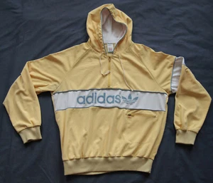 ADIDAS New York JACKET Vintage TRACKSUIT TOP Kapuzenpullover Track 80s Hoodie - Foto 1 di 1