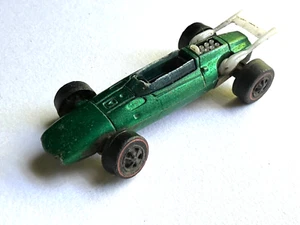 Auto da corsa Hot Wheels Indy Eagle 1969 vintage verde Hong Kong ...ha bisogno di riparazione! - Foto 1 di 10