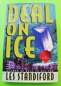 SIGNED LES STANDIFORD "Deal on Ice" 1st 1997 HARDCOVER + DJ Book Dealer NR-MINT - Imagen 1 de 5