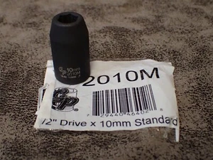 2010M Grey Pneumatic 1/2" Drive x 10mm Standard Length Impact Socket (BN11) - Picture 1 of 5