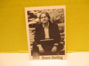 Booksmith Author Trading Card #417 BRUCE STERLING 2000 for ZEITGEIST - Picture 1 of 2
