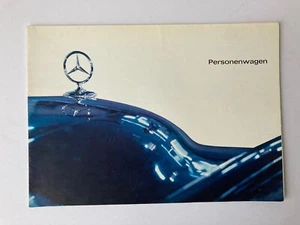 Ancienne brochure sales catalogue de vente Mercedes Benz personenwagen 230SL DE - Picture 1 of 4