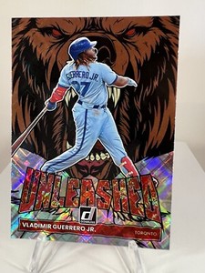 2022 Donruss Vladimir Guerrero Jr Unleashed Diamond Parallel #UL-7 Blue Jays